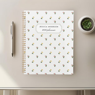 Planificador Floral Vintage