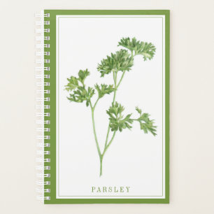 Planificador FRESH PARSLEY 5.5x8.5 / Verde