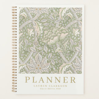 Planificador inspirado en Art Nouveau Morris