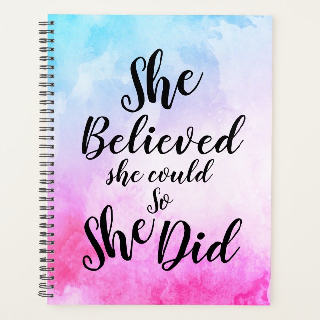 Planificador inspirador (Anverso)