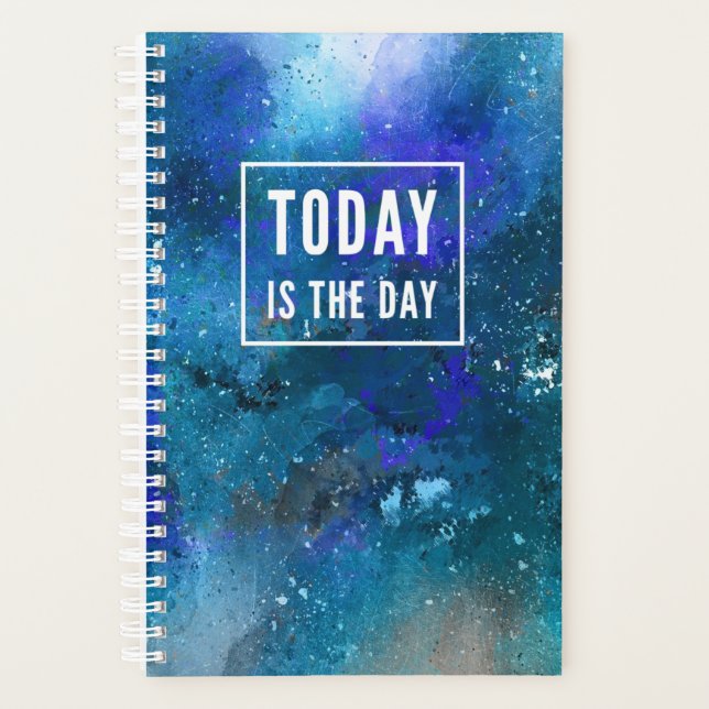 Planificador inspirador: Hoy es el día (Anverso)