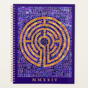 Planificador LABERINTO MOSAICO 8.5x11 + Texto