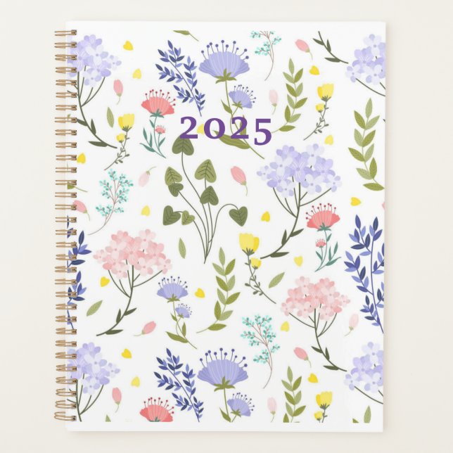 Planificador mensual de 2025 (Anverso)