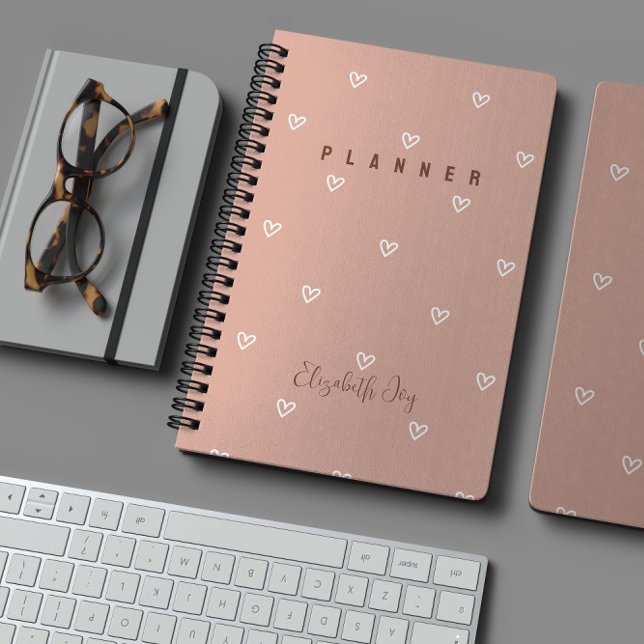 Planificador mínimo de Personalizable de corazones (Subido por el creador)