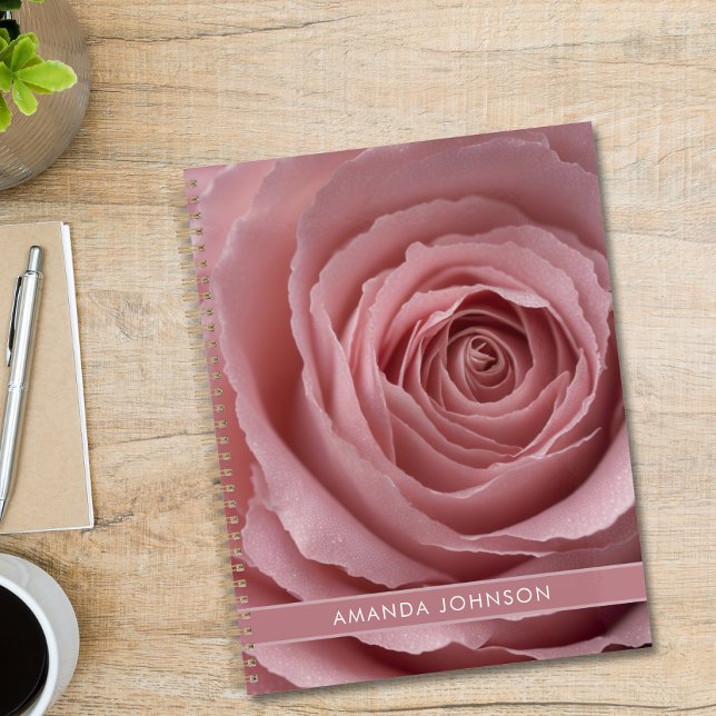 Planificador moderno personalizado rosa trendy ele (Subido por el creador)