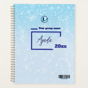 Planificador personalizable de agradecimiento & Lo