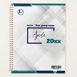 Planificador personalizable de agradecimiento & Lo