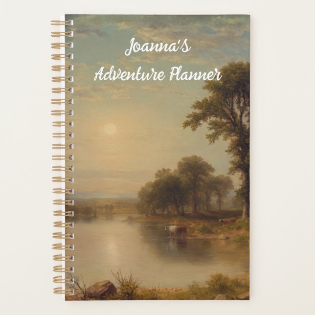 Planificador Personalizable Tarde de Verano (1865) (Anverso)