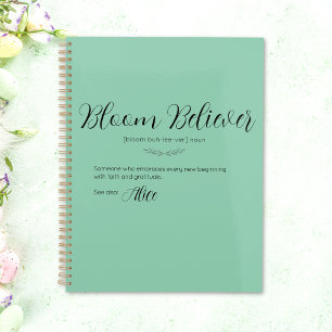 Planificador Personalizado 'Bloom Believer'