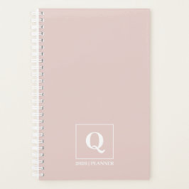 Planificador Personalizado Blush Rose 2026
