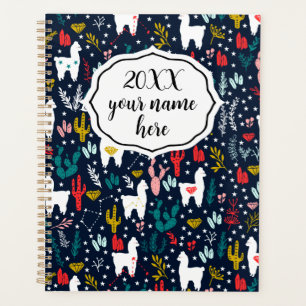 Planificador personalizado con Alpacas