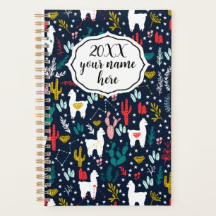 Planificador personalizado con Alpacas