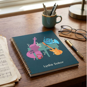 Planificador Personalizado con Tema de Música