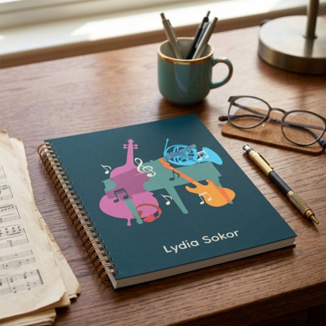 Planificador Personalizado con Tema de Música (Subido por el creador)