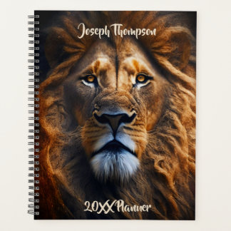 Planificador Personalizado con Texto León de Judá