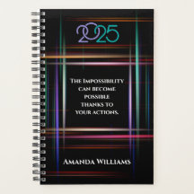 Planificador personalizado de 2025 años