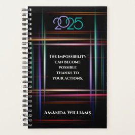 Planificador personalizado de 2025 años