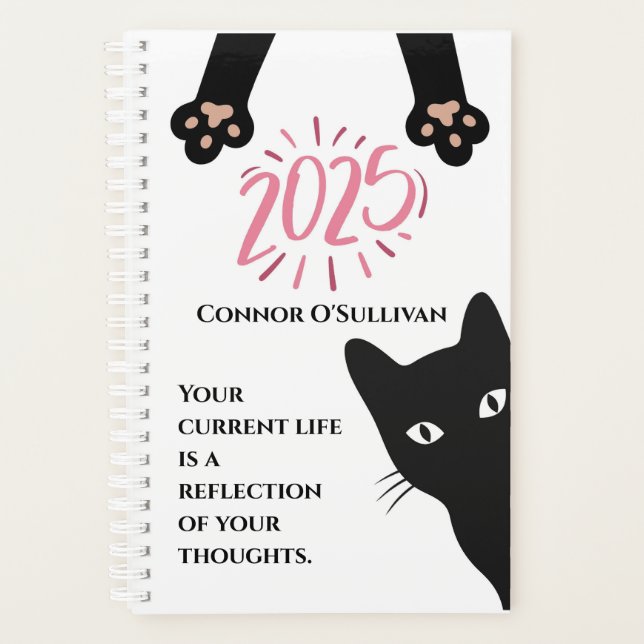 Planificador personalizado de 2025 años (Anverso)