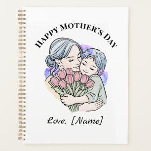 Planificador personalizado del Día de la Madre par