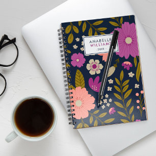 Planificador personalizado del patrón floral de ot