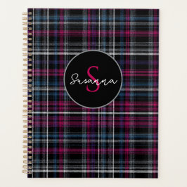 Planificador Personalizado Estilo Cuadro de Gingha