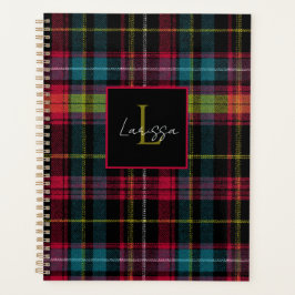 Planificador Personalizado Estilo Cuadro Gingham