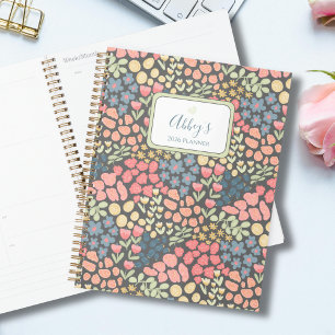 Planificador Personalizado Floral Cottagecore