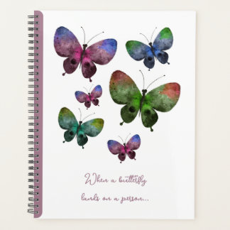 Planificador personalizado - mariposas.