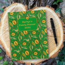 Planificador Personalizado Tortugas de Jardín Dise