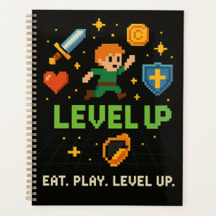 Planificador Pixel Gamer - Organizador Retro de Ni