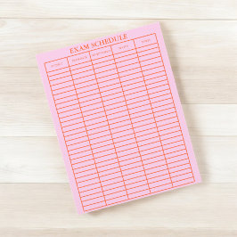 Planificador práctico de programa de exámenes para