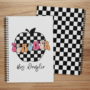 Planificador retro de Apple Cute Teachner