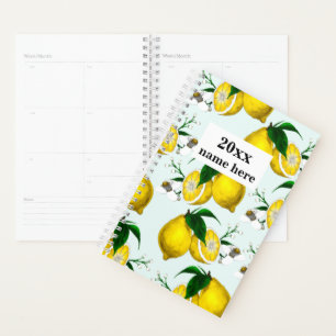 Planificador Retro Lemon Personalizado