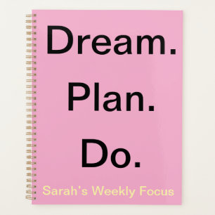 Planificador semanal de la mujer - Motivación Pers