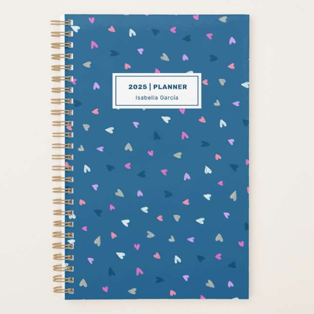 Planificador semanal personalizado simple (Anverso)