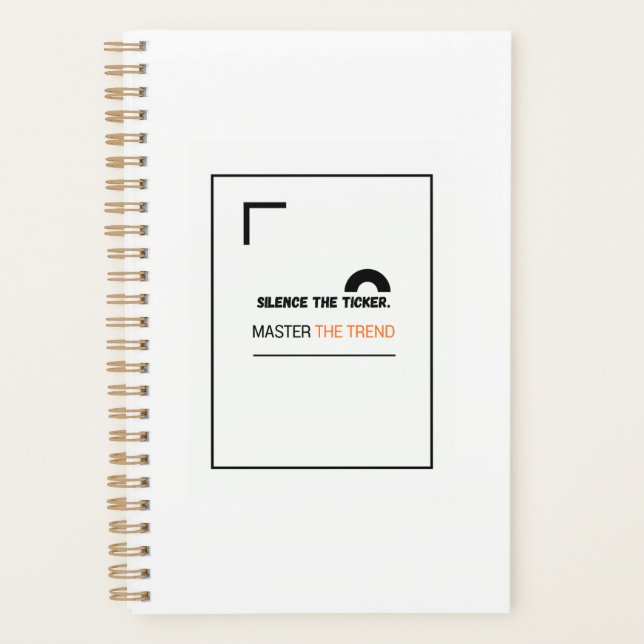Planificador Silence the Ticker | Inversionista a  (Anverso)