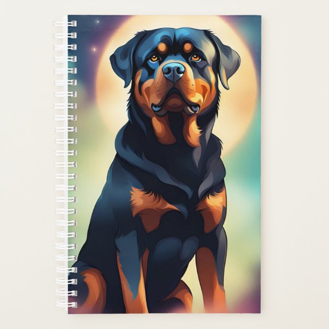 Planificador temático de Rottweiler (Anverso)