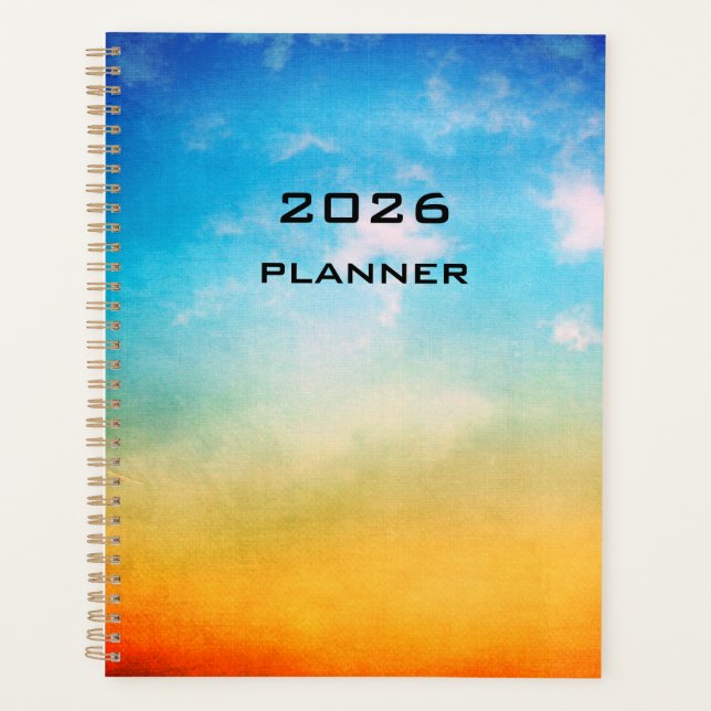 Planificador Tierra y Cielo 2026 (Anverso)