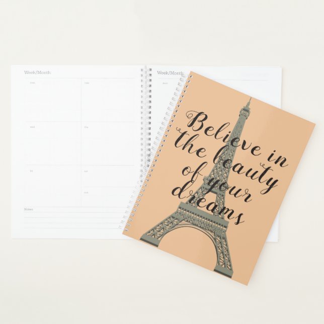 Planificador Torre Eiffel Cree en Sueños (Demostración)