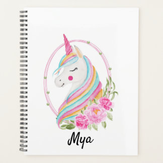 Planificador unicornio personalizado