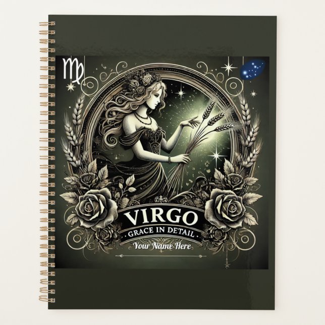 Planificador Virgo "Grace in Detail" (Anverso)