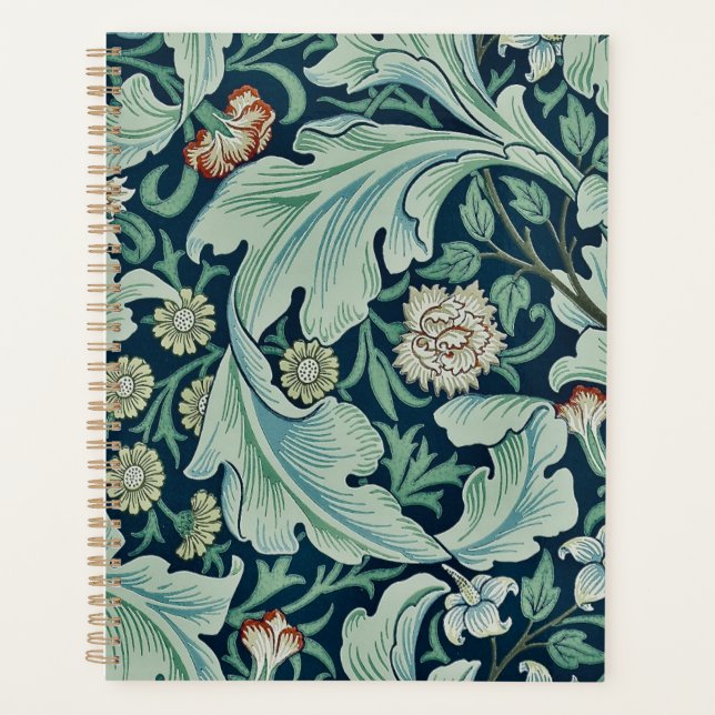 PLANIFICADOR : WILLIAM MORRIS : PATRÓN FLORAL (Anverso)