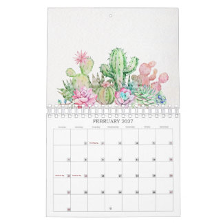 Planificador y Calendario de Cactus para el Aula d