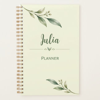 Planificador Zen Botánico Personalizado | Verde Sa