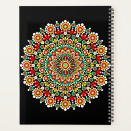 Planificadores de Patrón de Mandala Colorido Boho