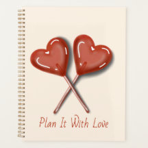 Planifícalo con Amor Corazón Planificador de Pirul