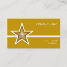 planilla de tarjeta de visita de línea blanca Gold