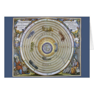 Planisferio ptolemaico vintage de Andreas Cellariu