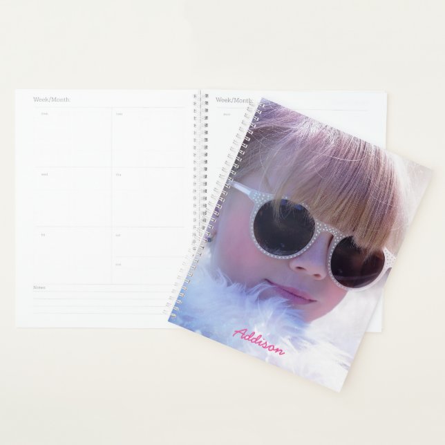 Planner Cuaderno Con Tapa Dura De Fotografía (Demostración)
