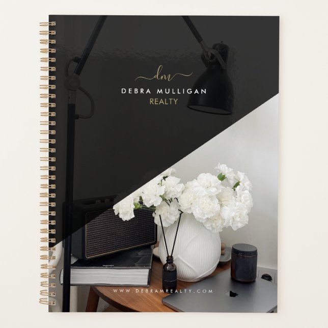 Planner de agenda clásico de Real Estate Broker (Anverso)